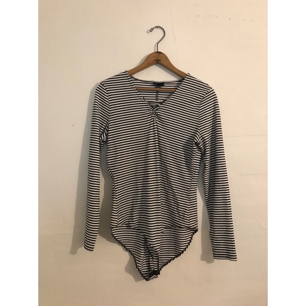 Stripped body suit